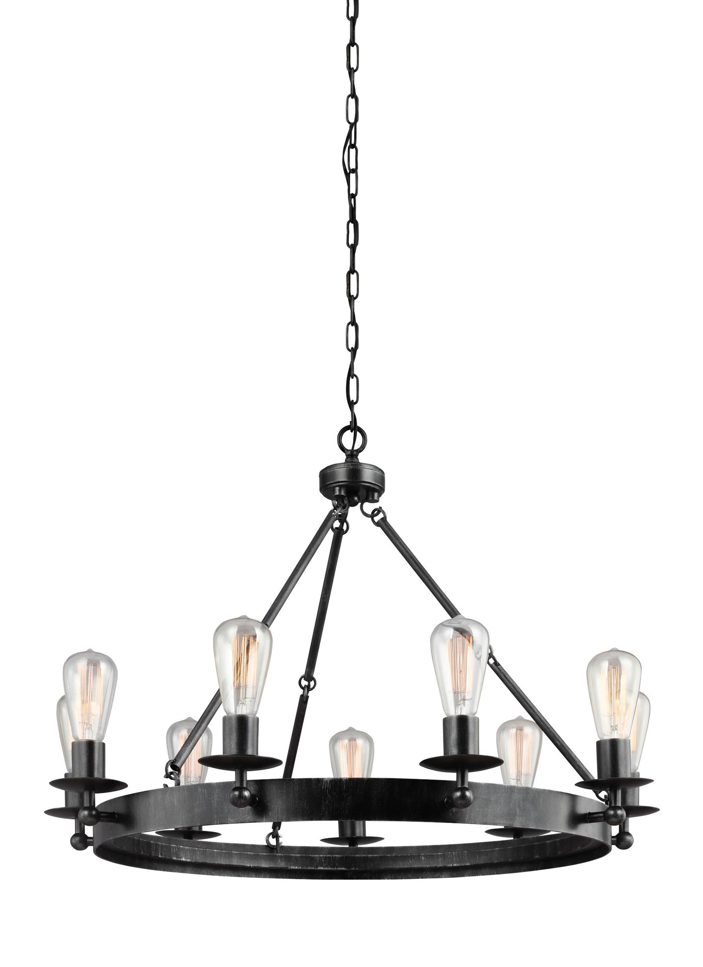 Ravenwood Manor Nine Light Chandelier