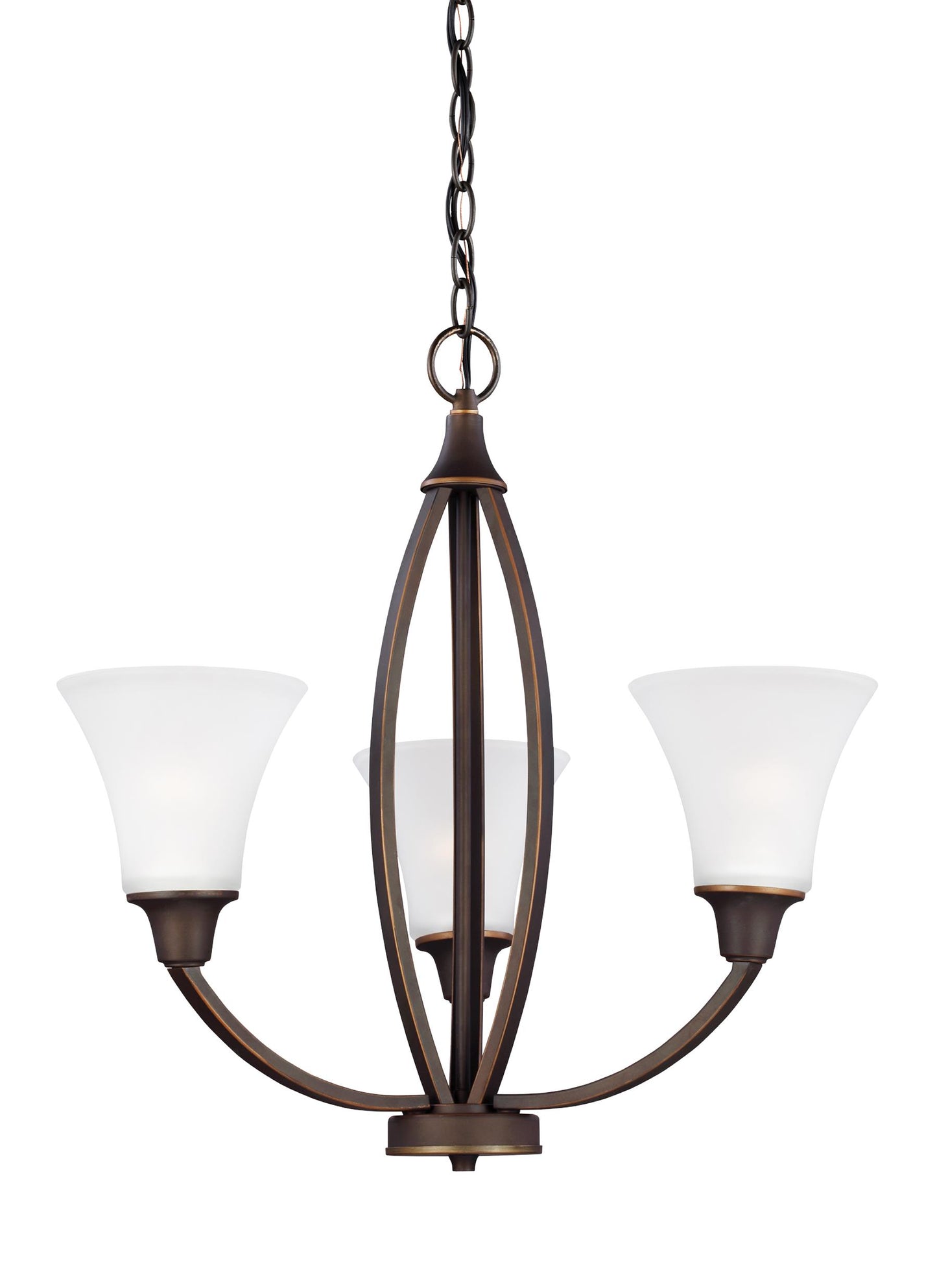 Metcalf Three Light Chandelier