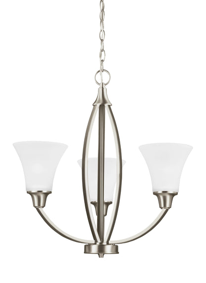 Metcalf Three Light Chandelier