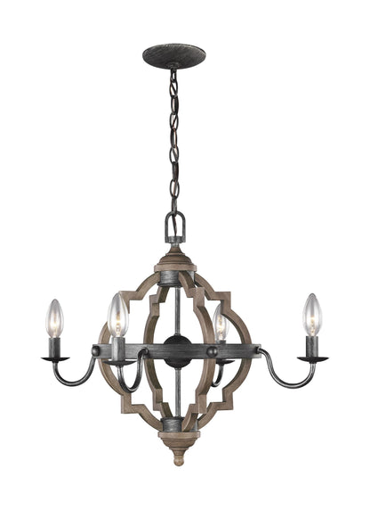 Socorro Four Light Chandelier