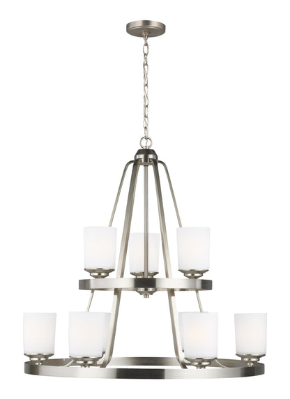 Kemal Nine Light Chandelier