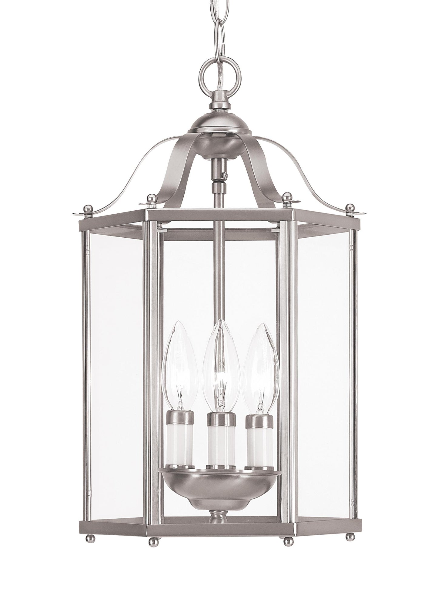 Bretton Three Light Semi-Flush Convertible Pendant