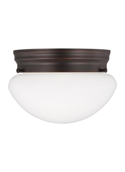 Webster One Light Ceiling Flush Mount