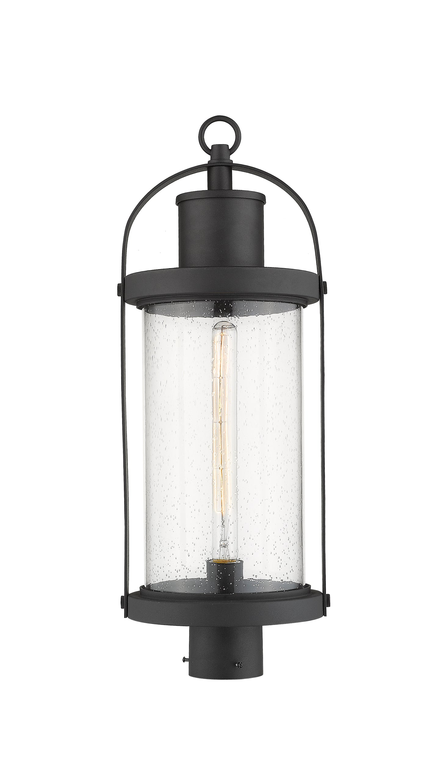 Roundhouse 1 Light Outdoor Post Mount Fixture