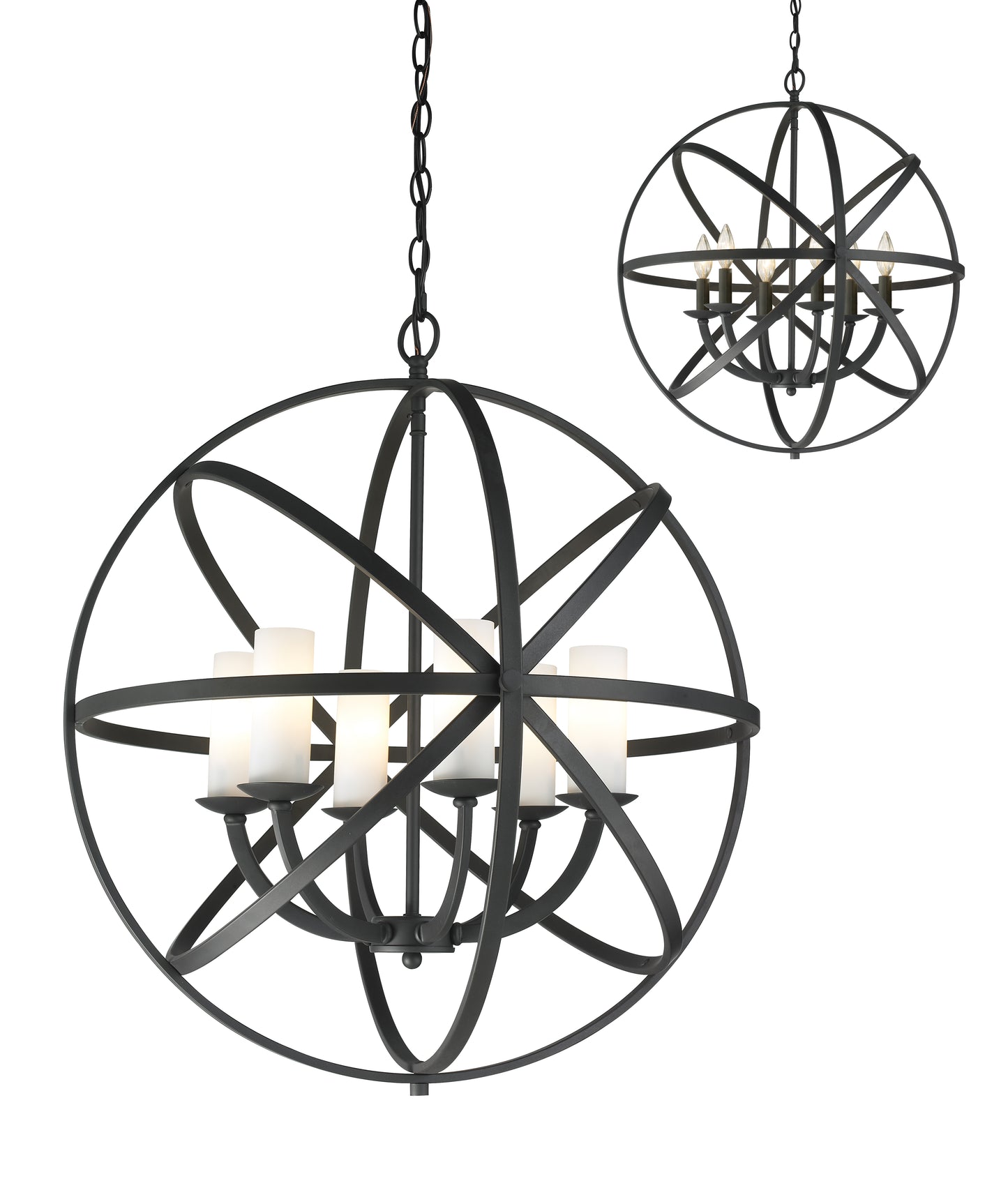 Aranya 6 Light Chandelier