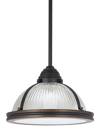 Pratt Street Prismatic One Light Pendant