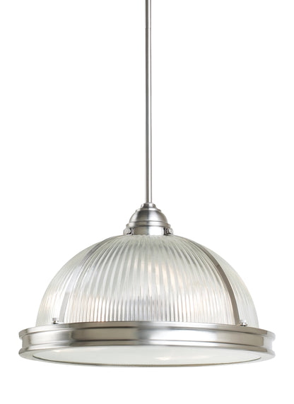 Pratt Street Prismatic Three Light Pendant