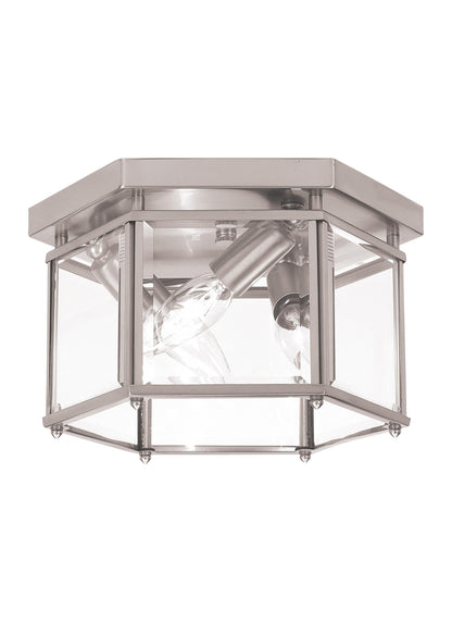 Bretton Three Light Ceiling Flush Mount