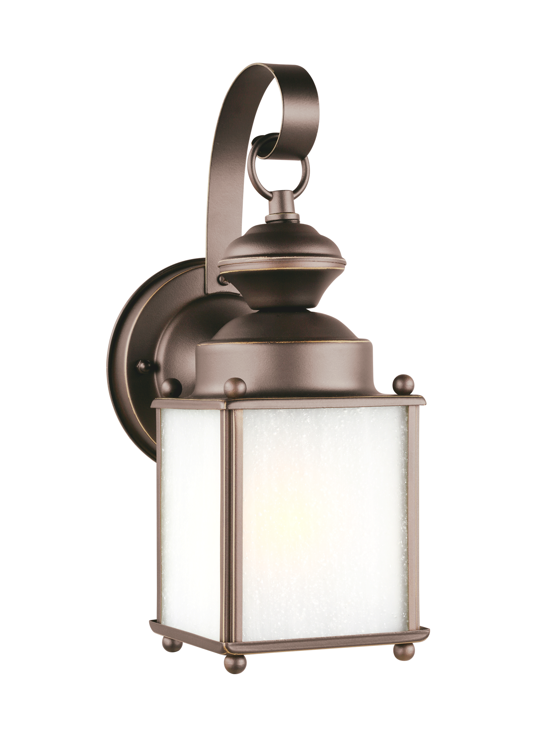 Jamestowne transitional 1-light small outdoor exterior wall lantern in antique bronze finish with clear beveled glass panels