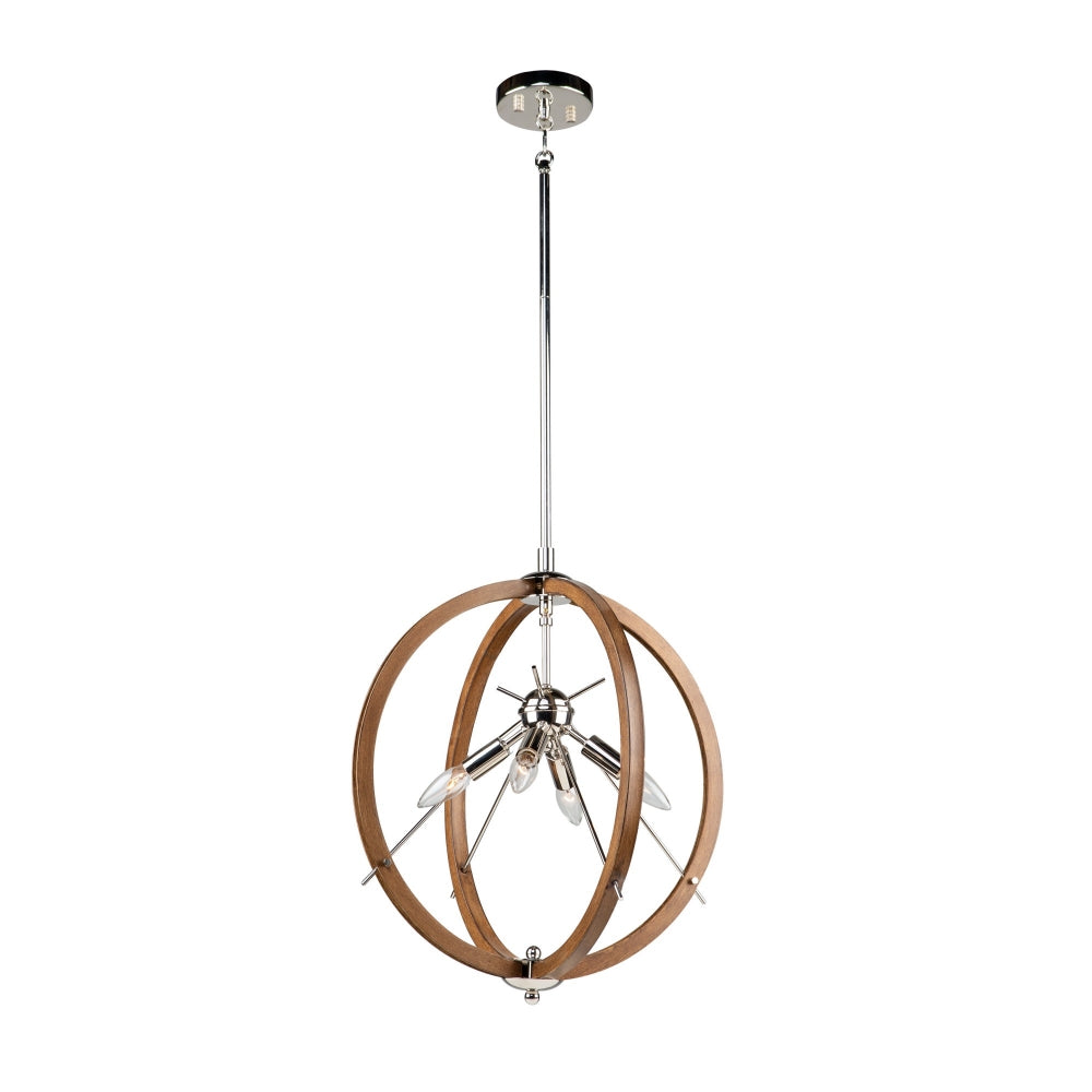 Abbey 4 Light Sphere Pendant