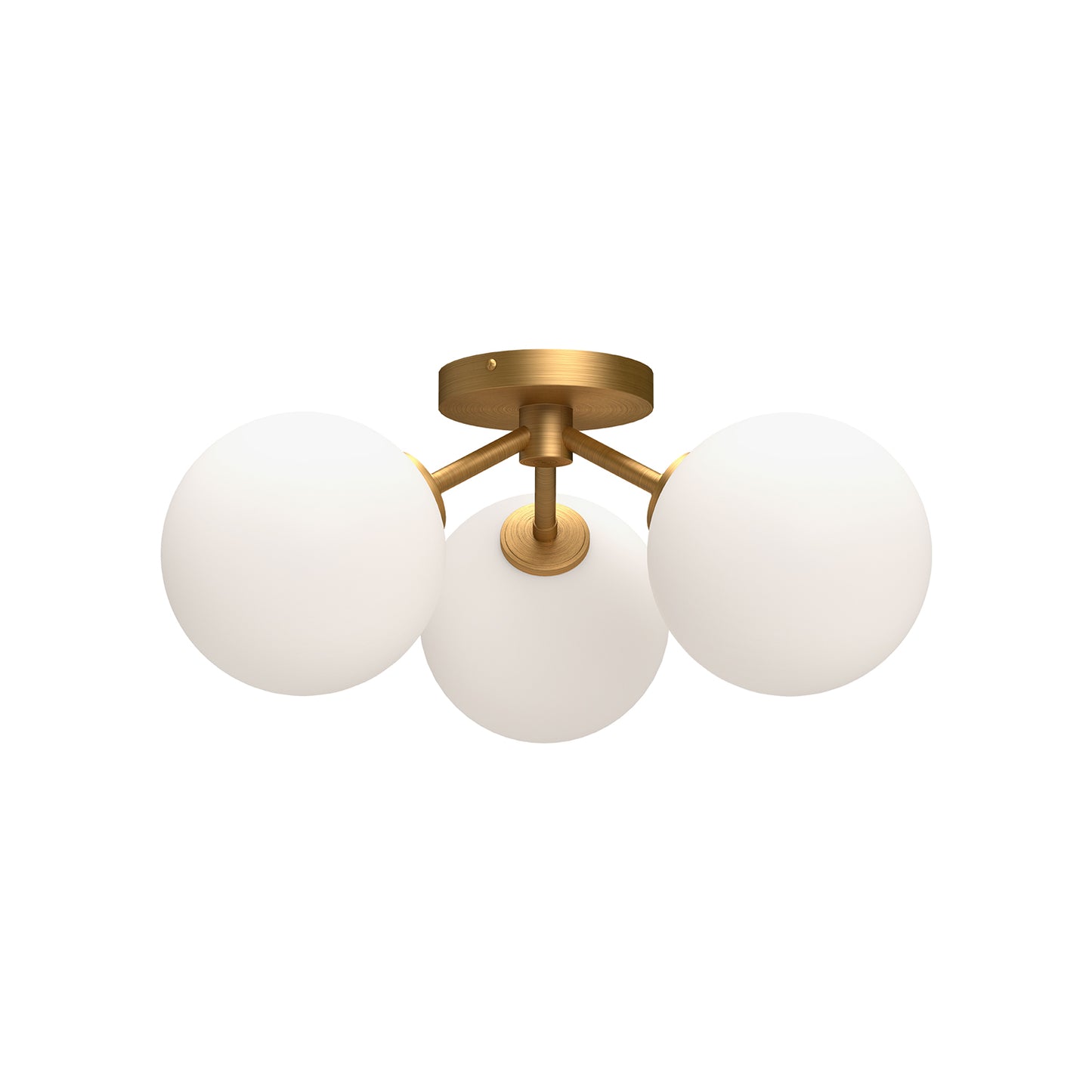 Cassia 18-In 3 Light Semi Flush Mount