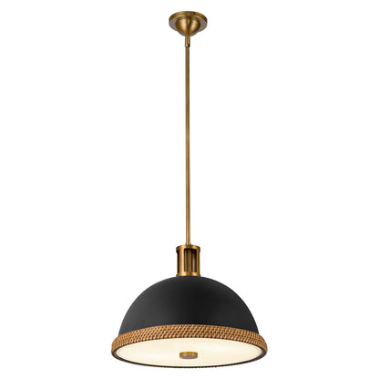 Doral 17-In 2 Light Pendant