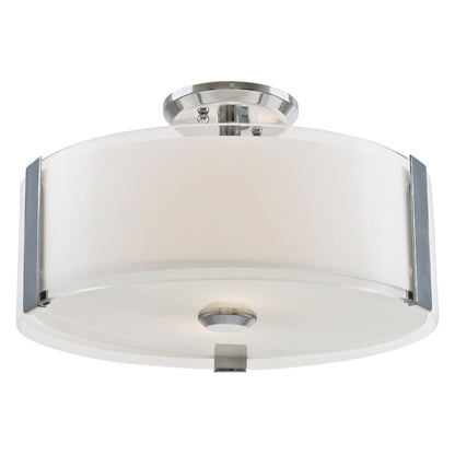 Zurich 3-Light Semi-Flush Mount