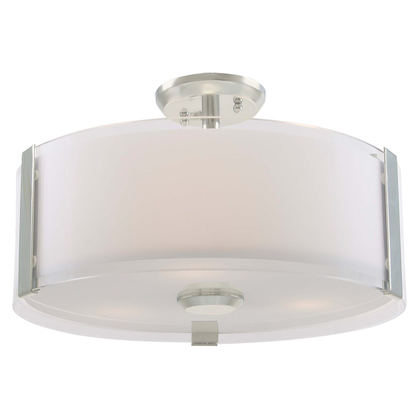 Zurich 3-Light Semi-Flush Mount