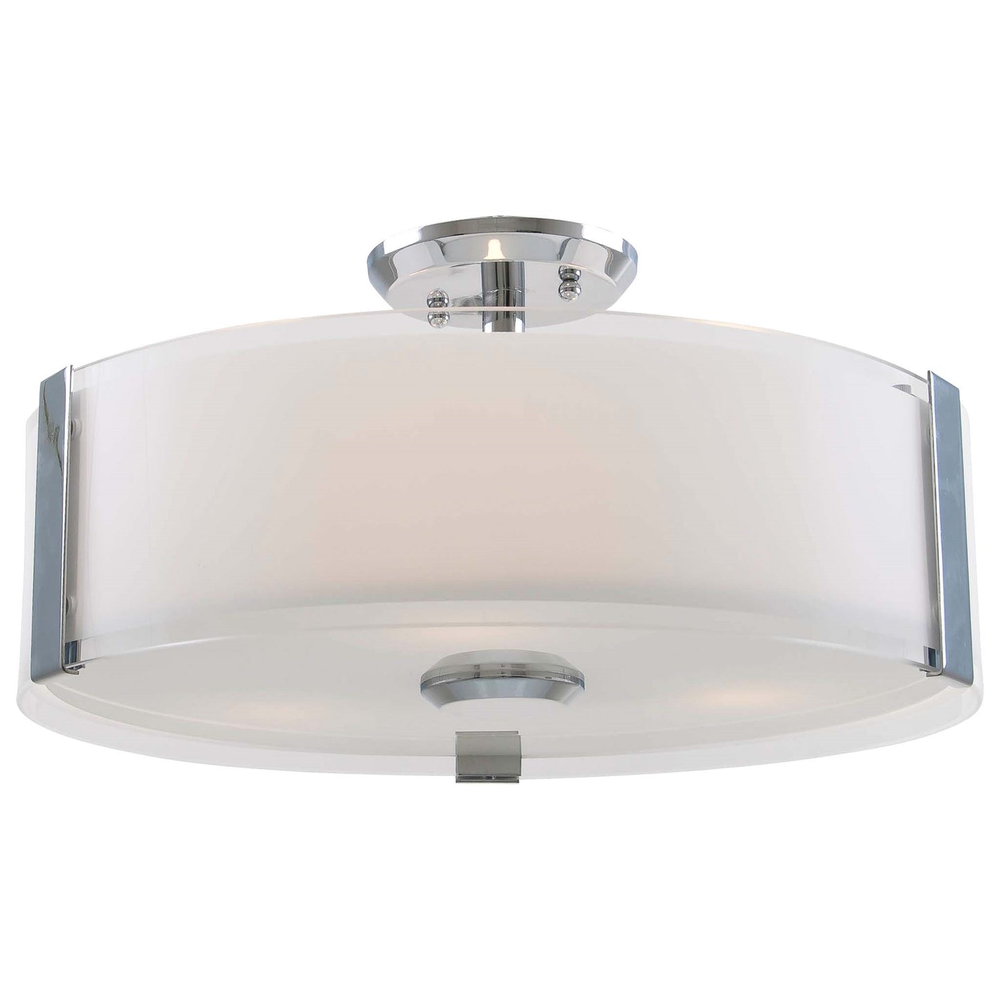 Zurich 3-Light Semi-Flush Mount