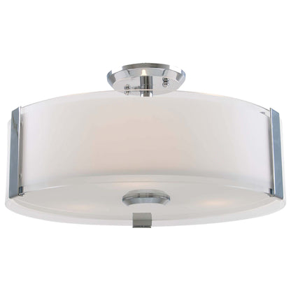 Zurich 3-Light Semi-Flush Mount