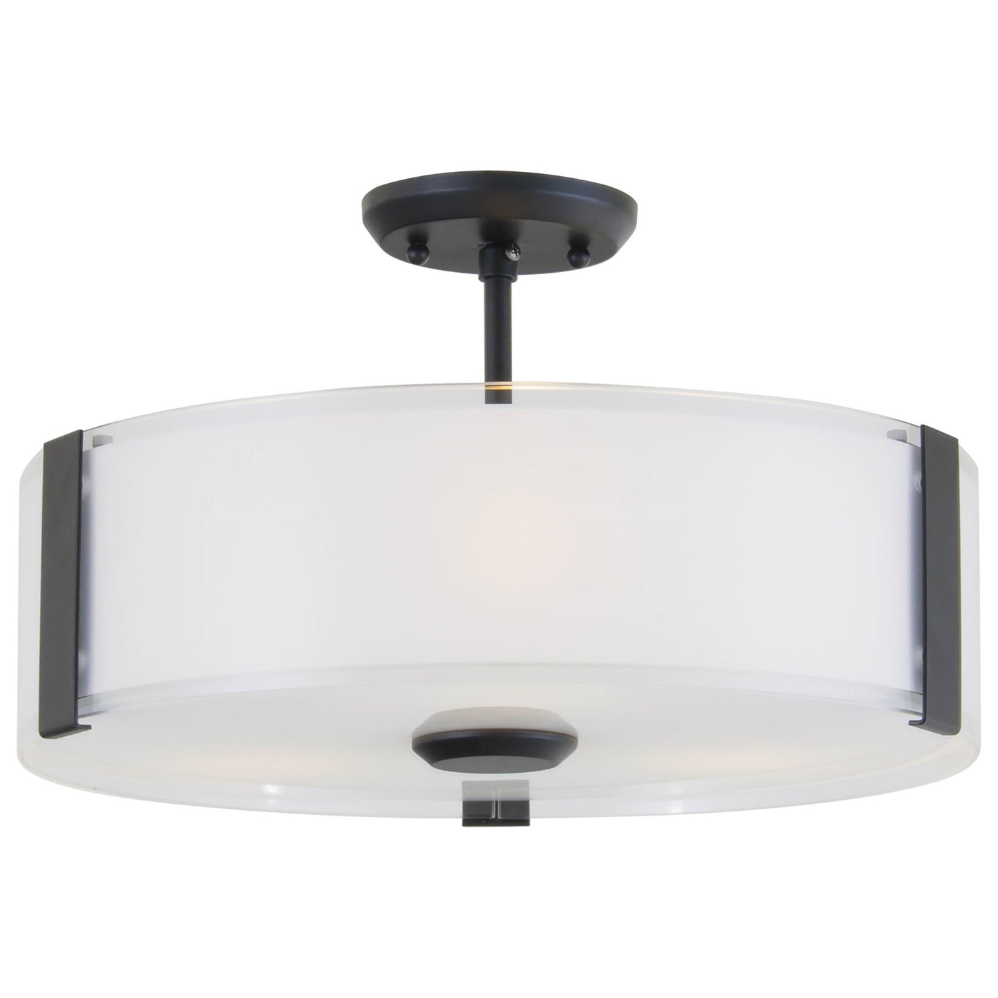 Zurich 3-Light Semi-Flush Mount