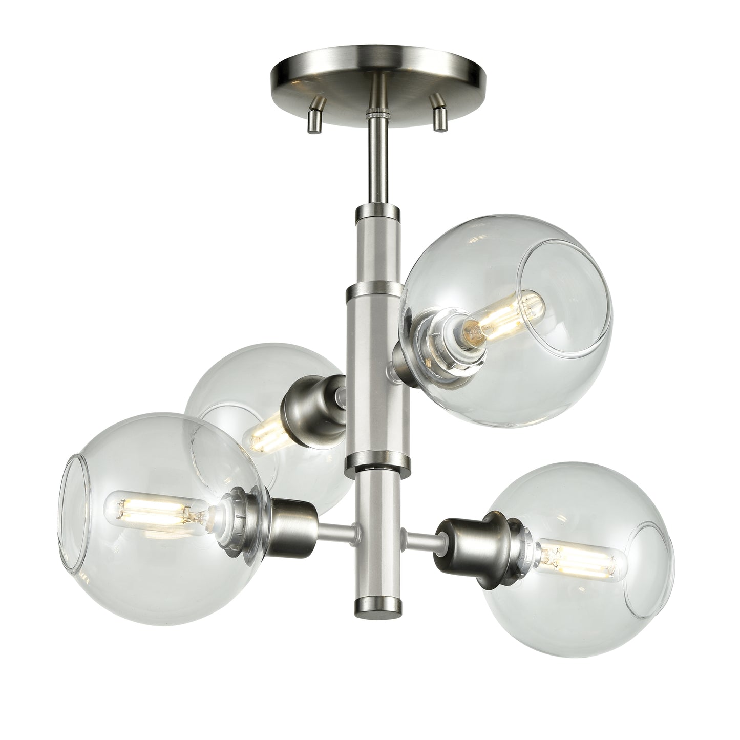 Ocean Drive 4-Light Semi-Flush Mount