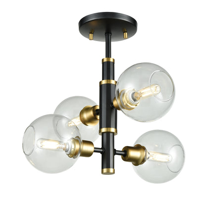 Ocean Drive 4-Light Semi-Flush Mount