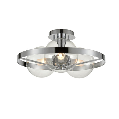 Courcelette 3-Light Semi-Flush Mount