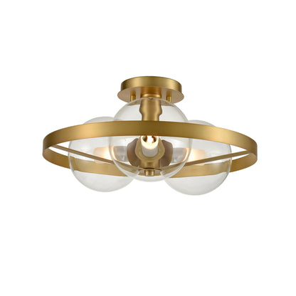 Courcelette 3-Light Semi-Flush Mount