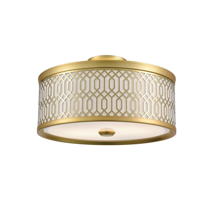 Tortona 2-Light Semi-Flush Mount