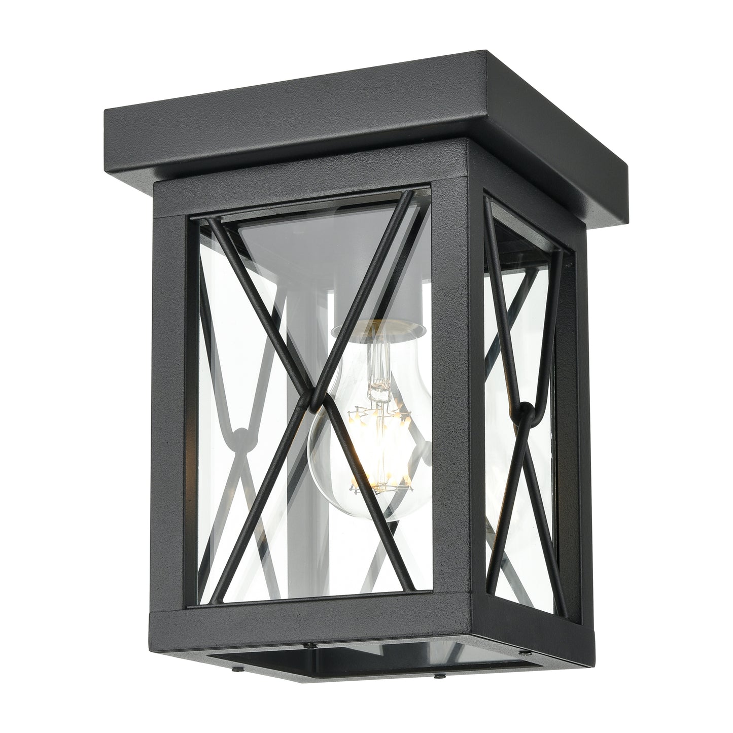 County Fair Outdoor 1-Light Outdoor Flush Mount