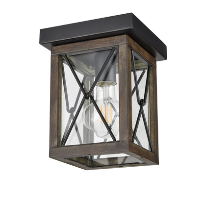 County Fair Outdoor 1-Light Outdoor Flush Mount