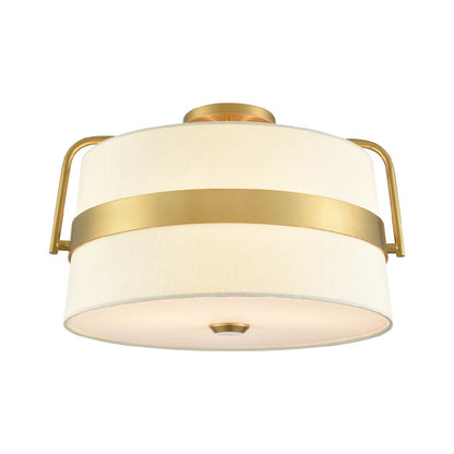 Bon Echo 3-Light Semi-Flush Mount