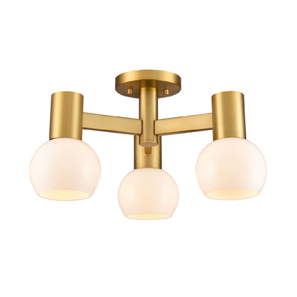 Lillooet 3-Light Semi-Flush Mount