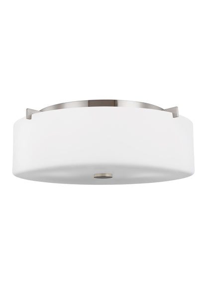 Sunset Drive Large Three Light Flush Mount