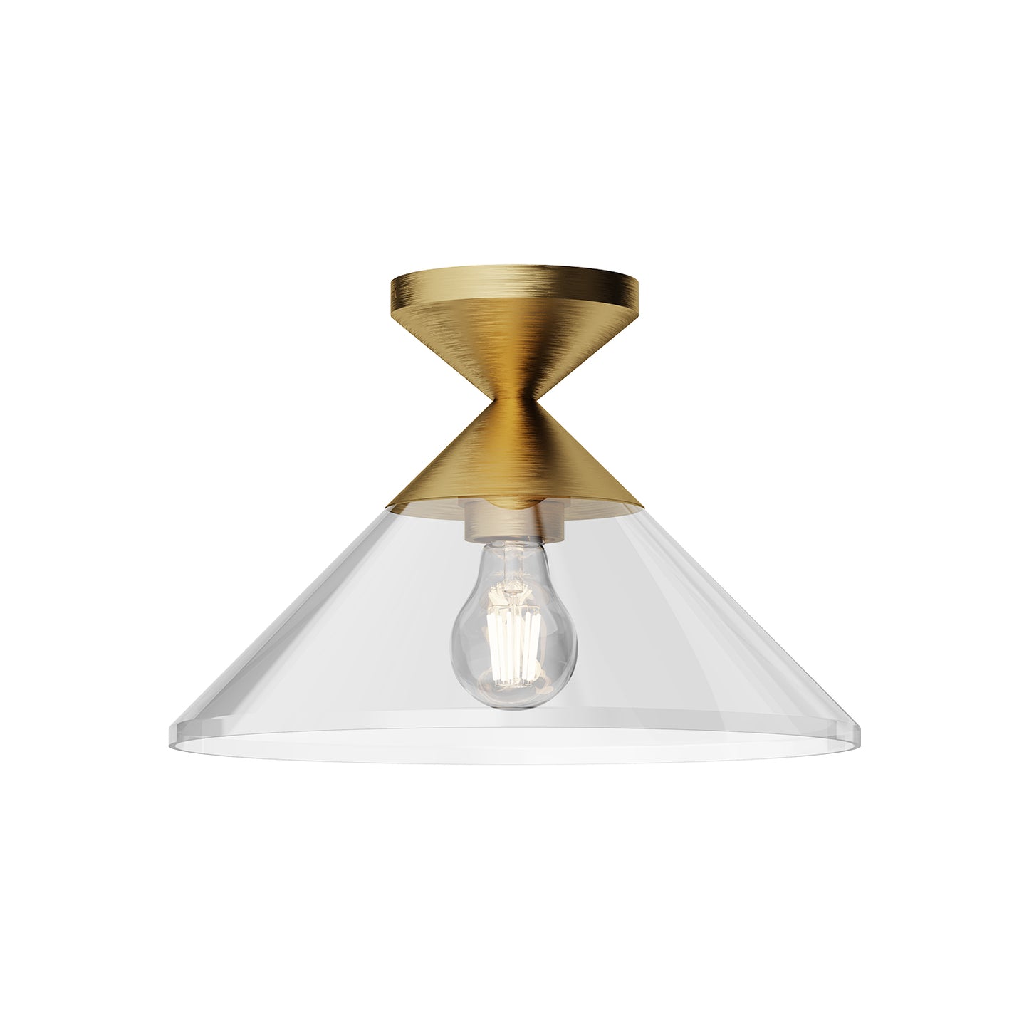 Mauer 12-in Semi Flush Mount