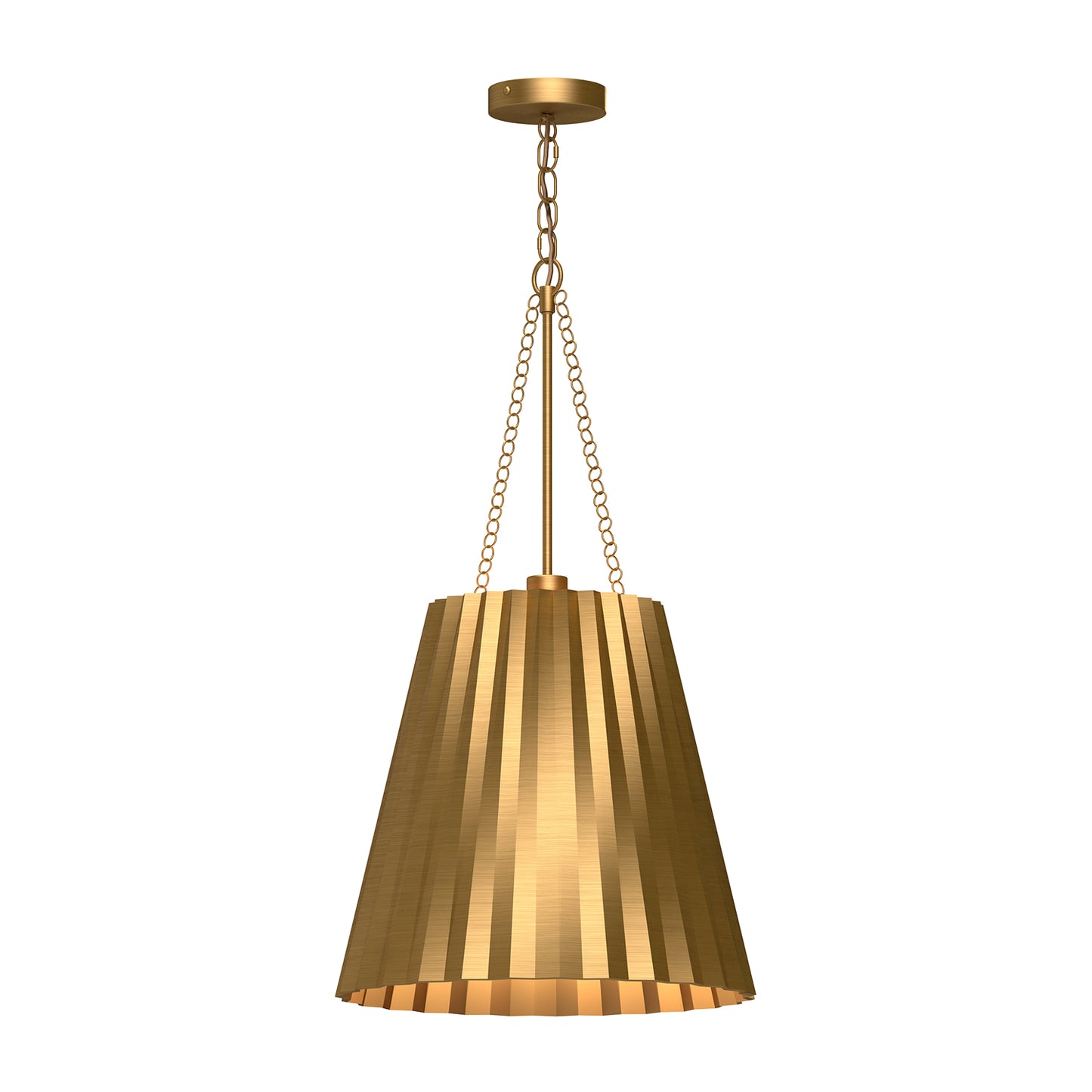 Plisse 16-In 1 Light Pendant