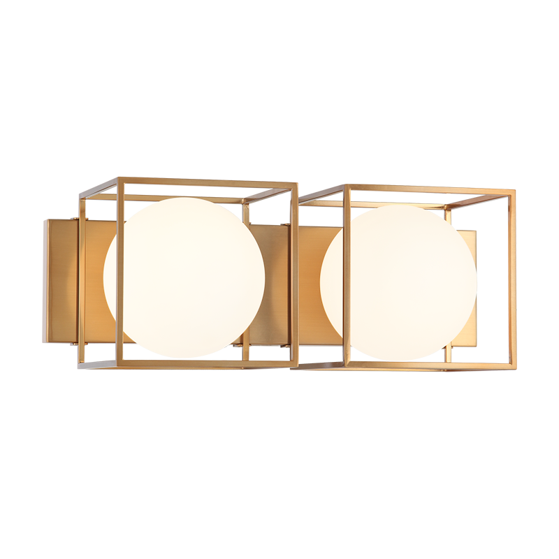 Squircle 2-Light Wall Sconce