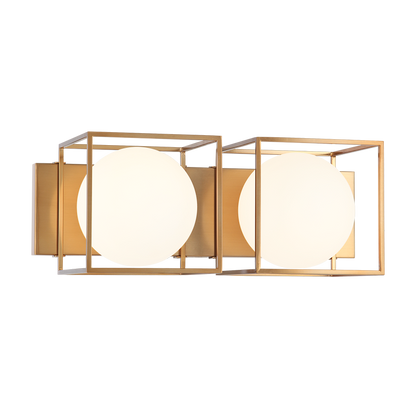 Squircle 2-Light Wall Sconce