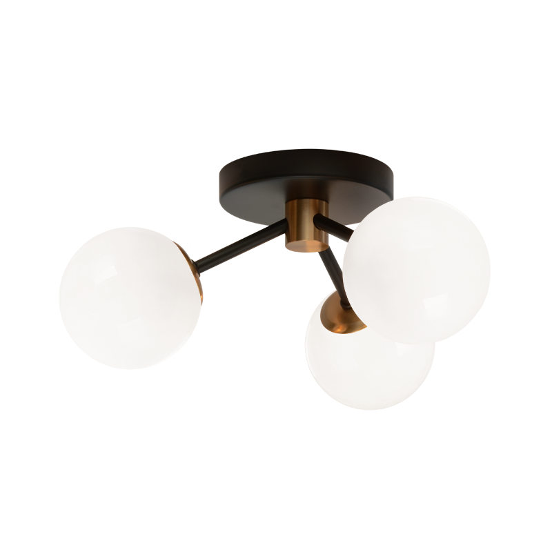 Novu 3-Light Ceiling Mount