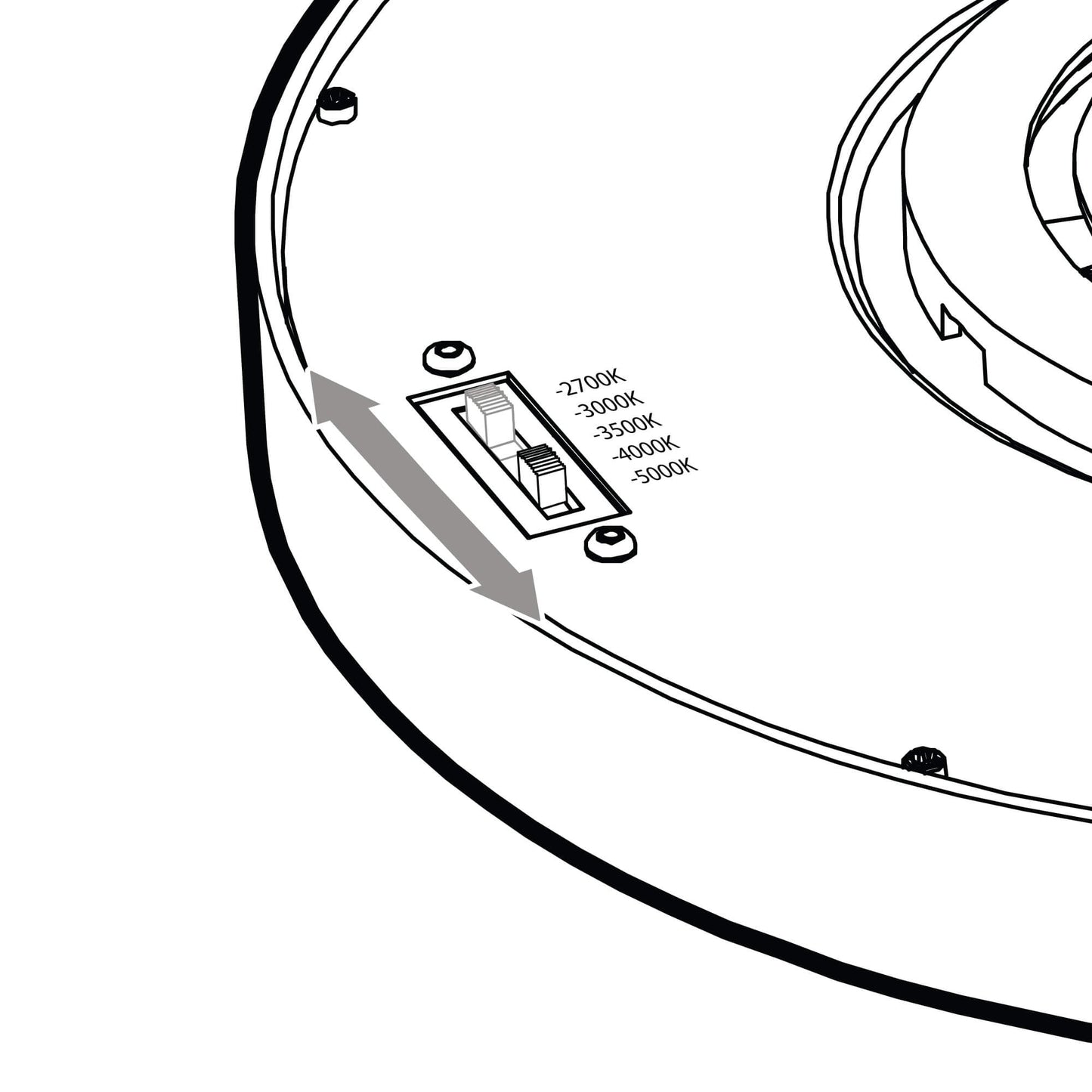 6 Inch Round Indoor/Outdoor LED Flush Mount