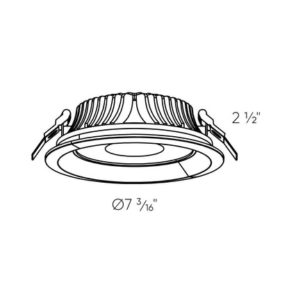 6 Inch High Powered LED Commercial Down Light