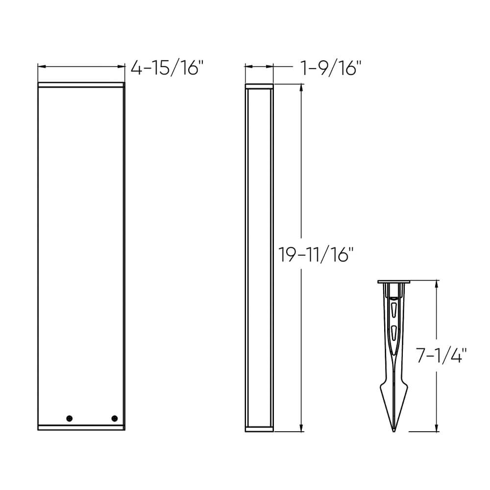 Landscape Bollard (20 in.) CCT