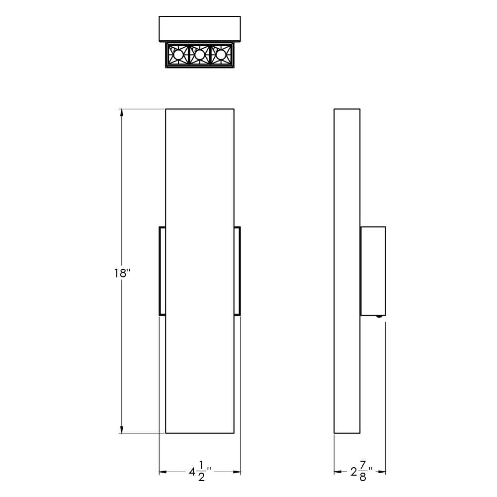 LED Up and Down Wall Sconce