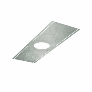 Universal Flat rough-in plate for 2 "& 3" recessed & regressed line