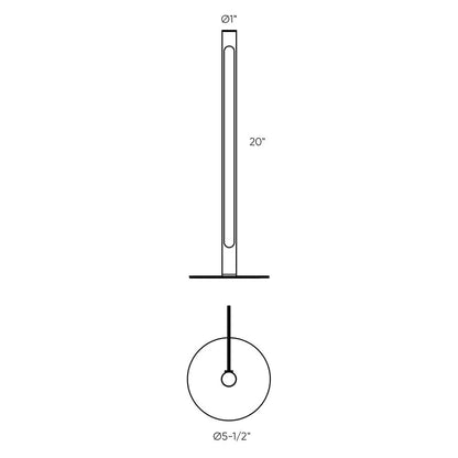 DALS Connect Smart Wi-Fi Digital Table Lamp