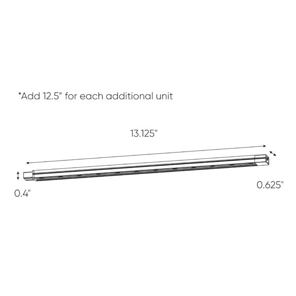 12V swivel LED linear