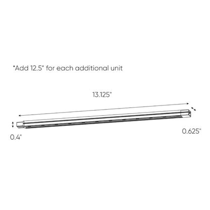 12V swivel LED linear